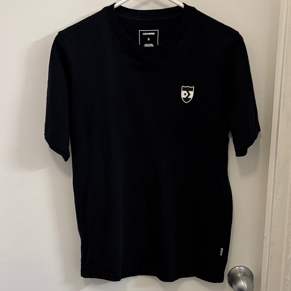 Converse Black Men's T-Shirt